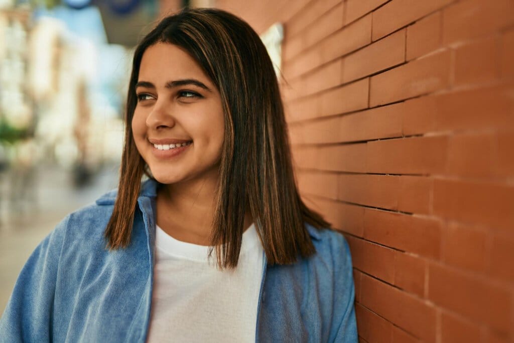 Woman with PCOS